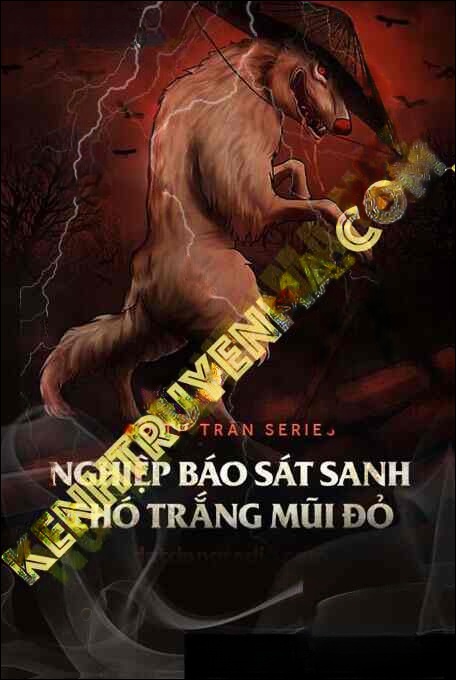 Chó Trắng Mũi Đỏ