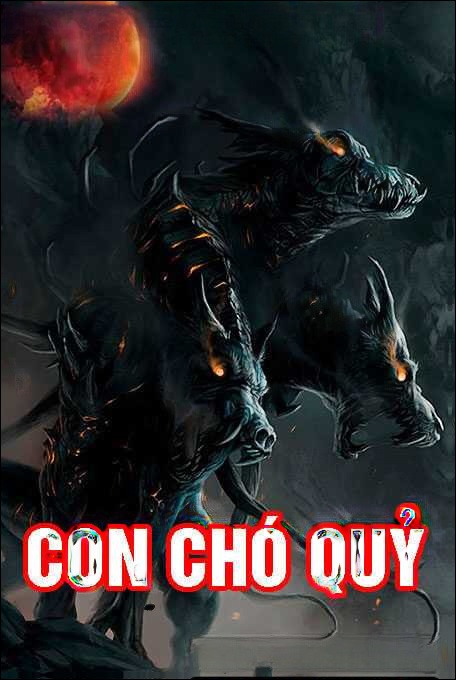 Con chó quỷ trong đêm trăng