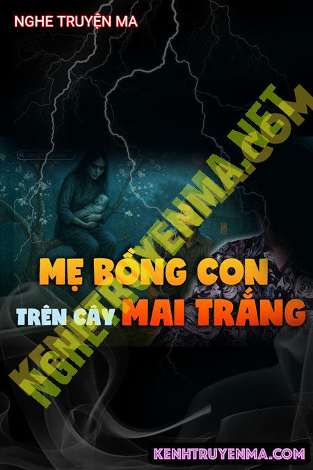 Mẹ Bồng Con Trên Cây Mai Trắng