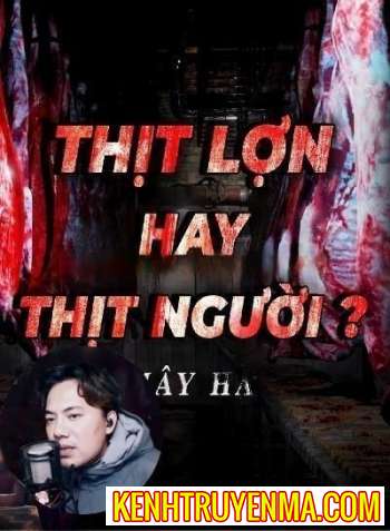Sạp Thịt Lợn Giữa Chợ