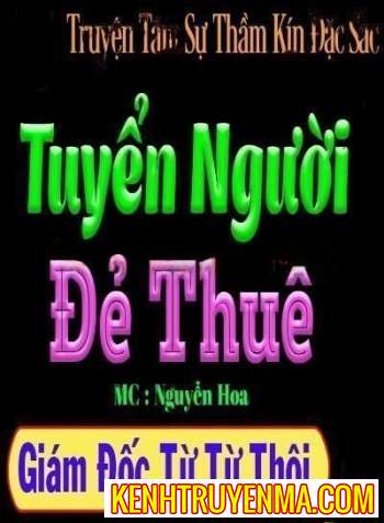 Tuyển Người Đẻ Thuê